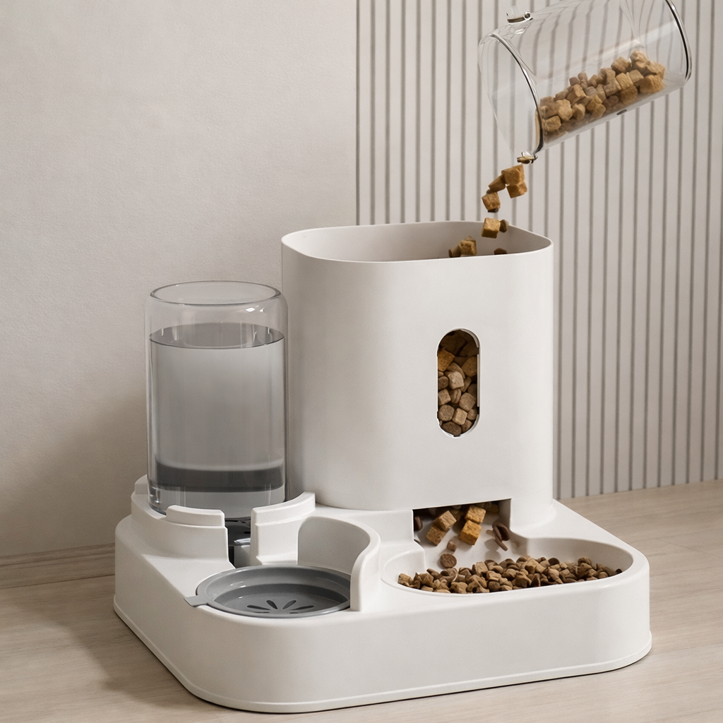 Automatic Food & Water Bowl
